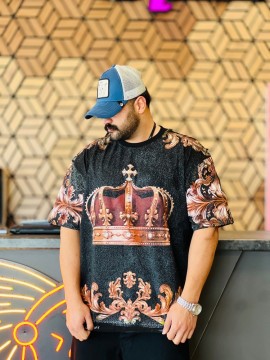 تیشرت چاپ دار کد 3425